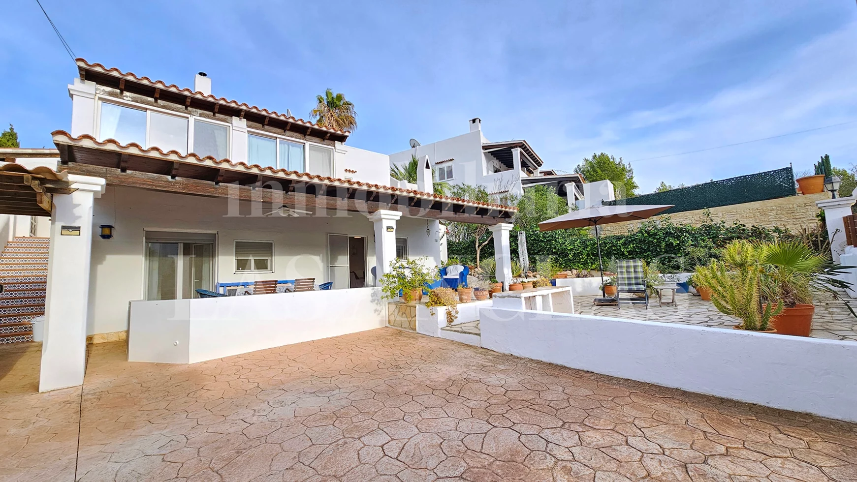  Ibiza San Carlos - Attractive house with guest appartment walking distance to the beach