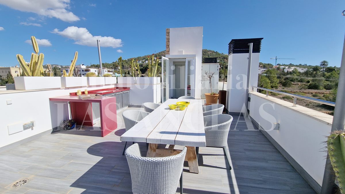 Penthouse-Wohnung in Jesús Ibiza im Verkauf