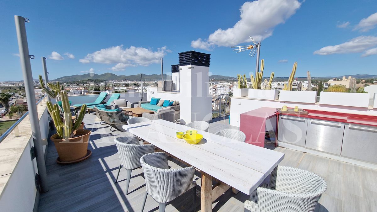 Penthouse-Wohnung in Jesús Ibiza im Verkauf