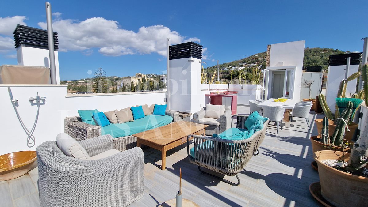 Penthouse-Wohnung in Jesús Ibiza im Verkauf