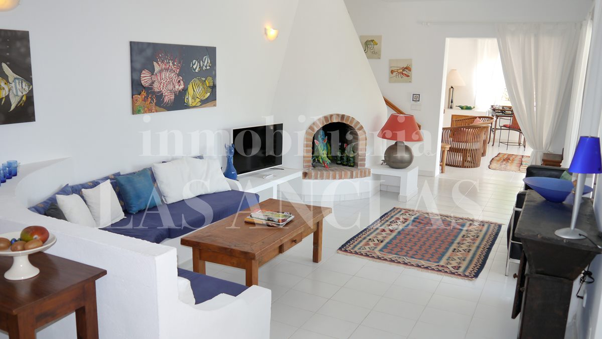 Ibiza Jesús - Wunderschönes Reihenhaus mit Meerblick in sehr privater, ruhiger Residenz im Verkauf