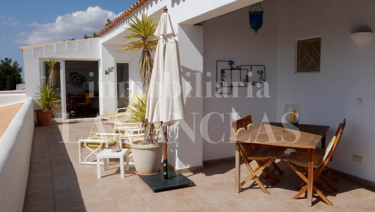 corner terraced house in Jesús Ibiza for sale