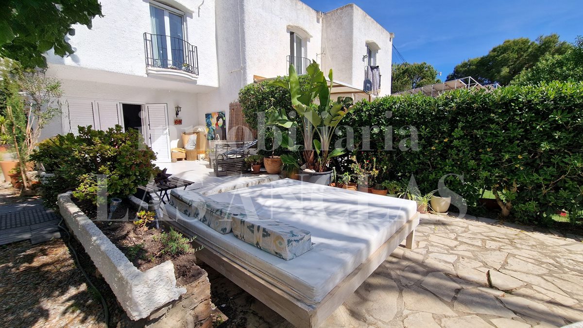 corner terraced house in Talamanca Ibiza for sale