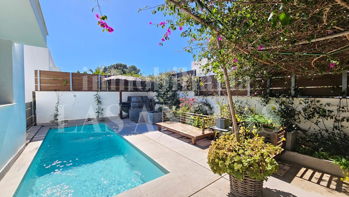 Ibiza Talamanca - Casa pareada con piscina, ascensor y garaje de 157m² en cotizada ubicación en venta