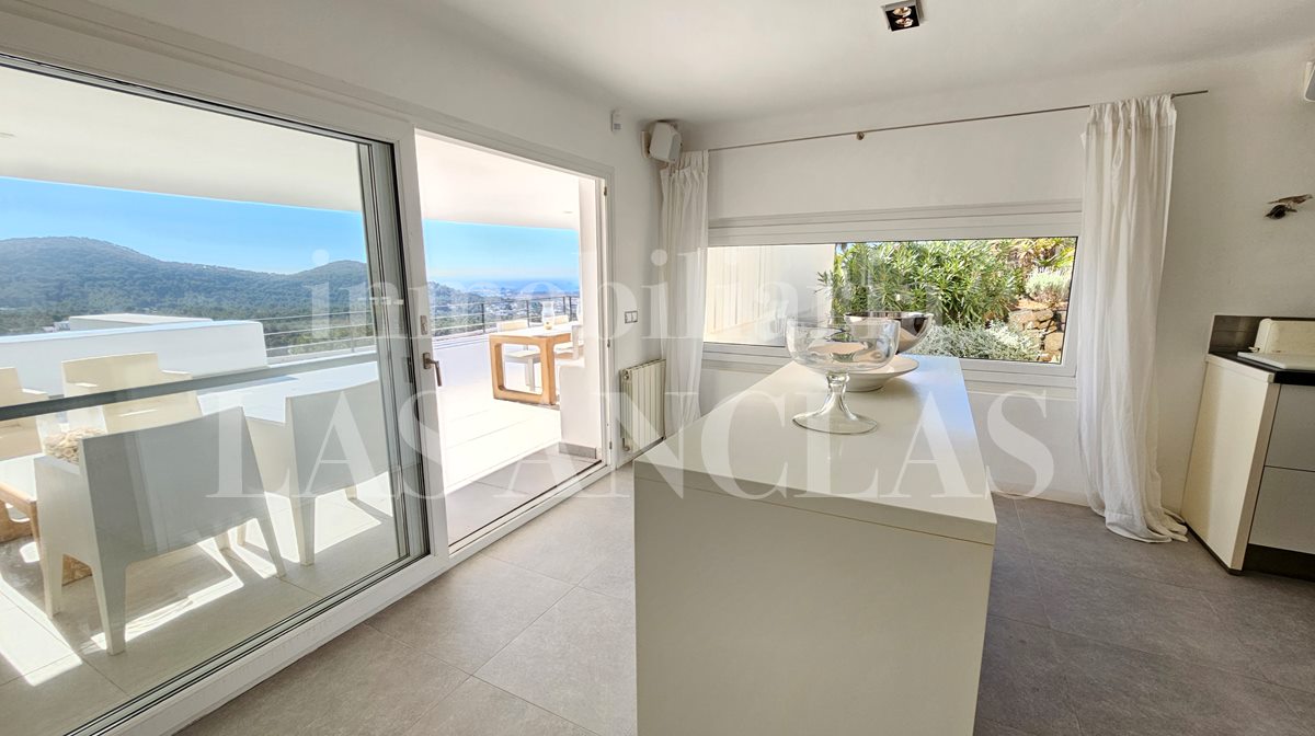 Ibiza Jesús - Impresionante piso duplex de 210m² con magníficas vistas al mar y Dalt Vila en venta