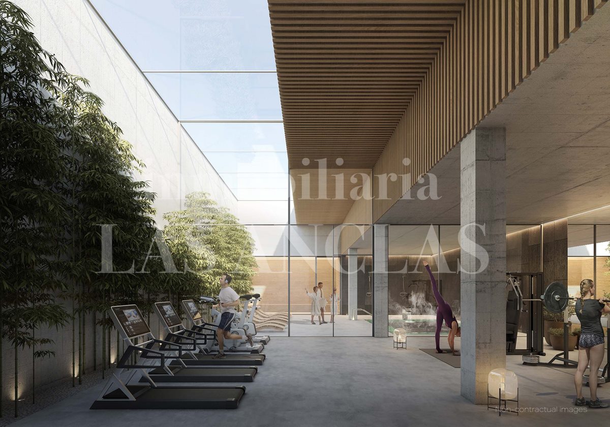 Ibiza Santa Eulalia - Brand-new flat in a exclusive residential complex with views to the sea and harbor for sale