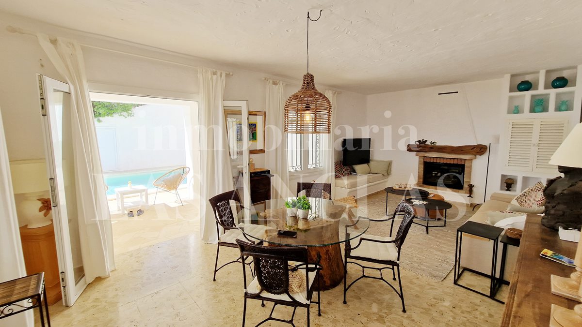 Ibiza Cala Salada - Opportunity! House with fantastic views of the sea, the coast and sunset for sale