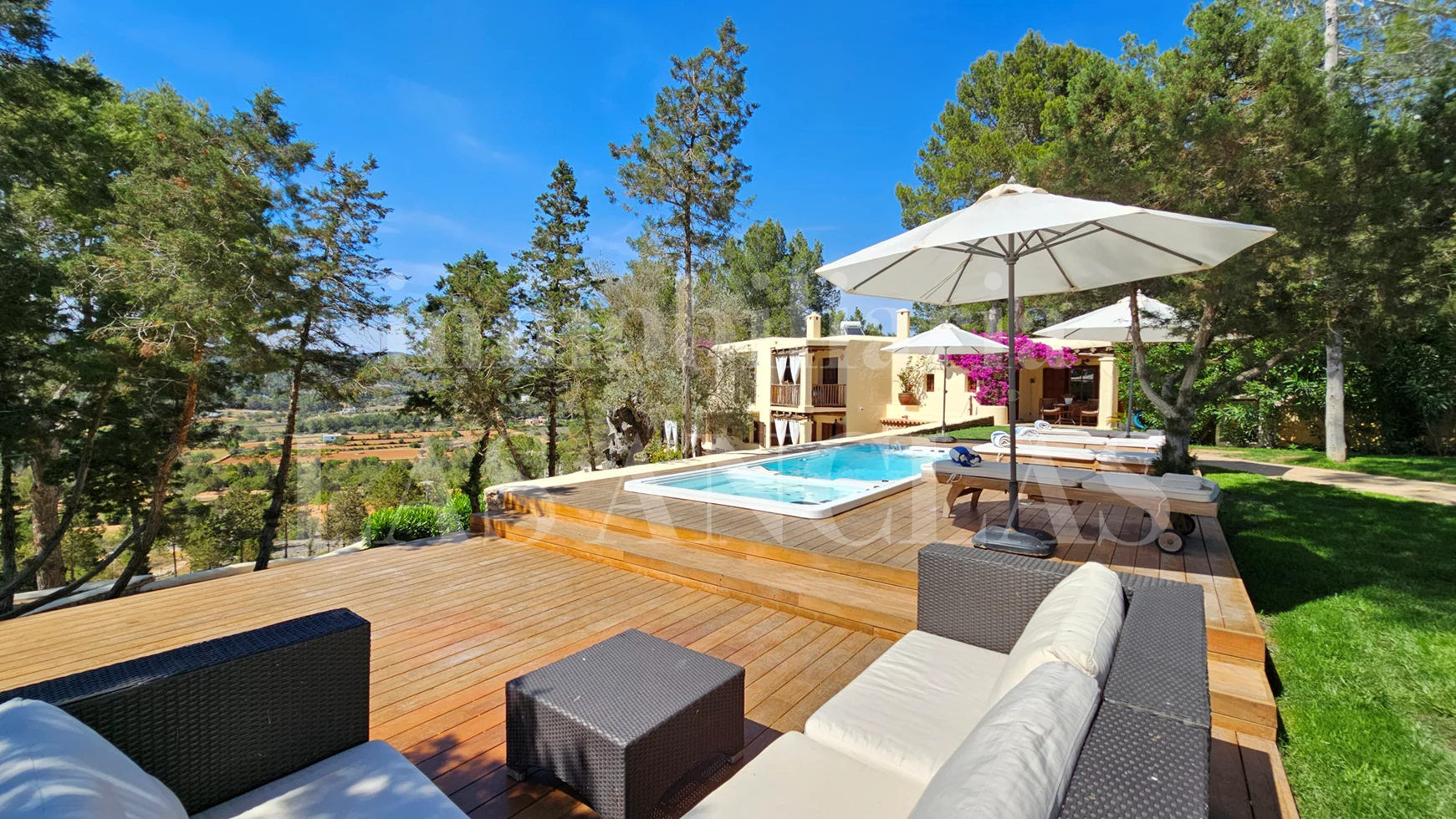  Ibiza San Rafael - Beautiful country finca with 7 bedrooms and unobstructable views to the landscape