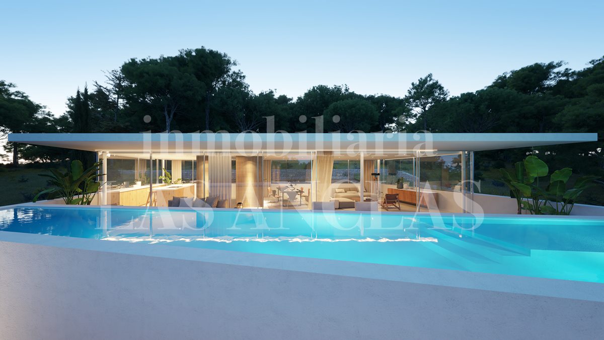 new built luxury villa in Jesús Ibiza for sale