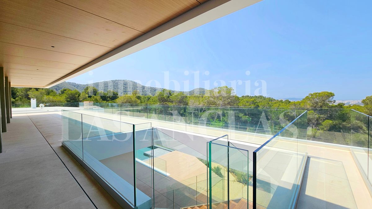 Ibiza Jesús - Brandneue moderne Villa mit Aufzug in begehrter Lage im Verkauf