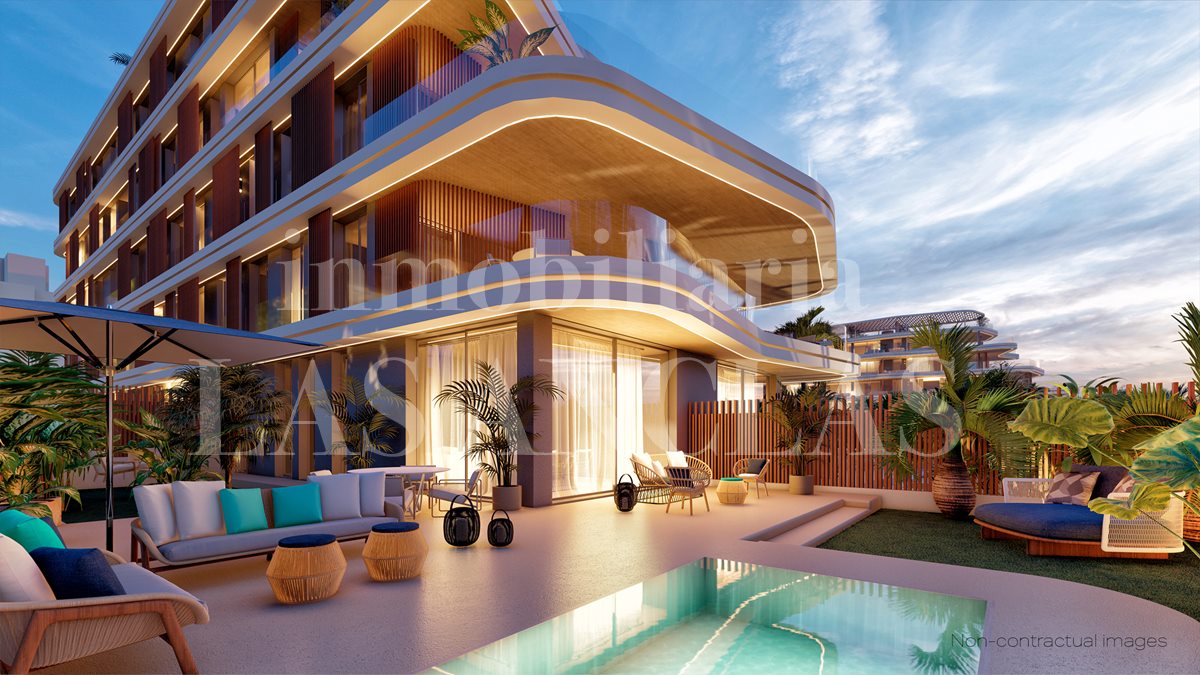 new construction / luxury flats in Santa Eulalia Ibiza for sale