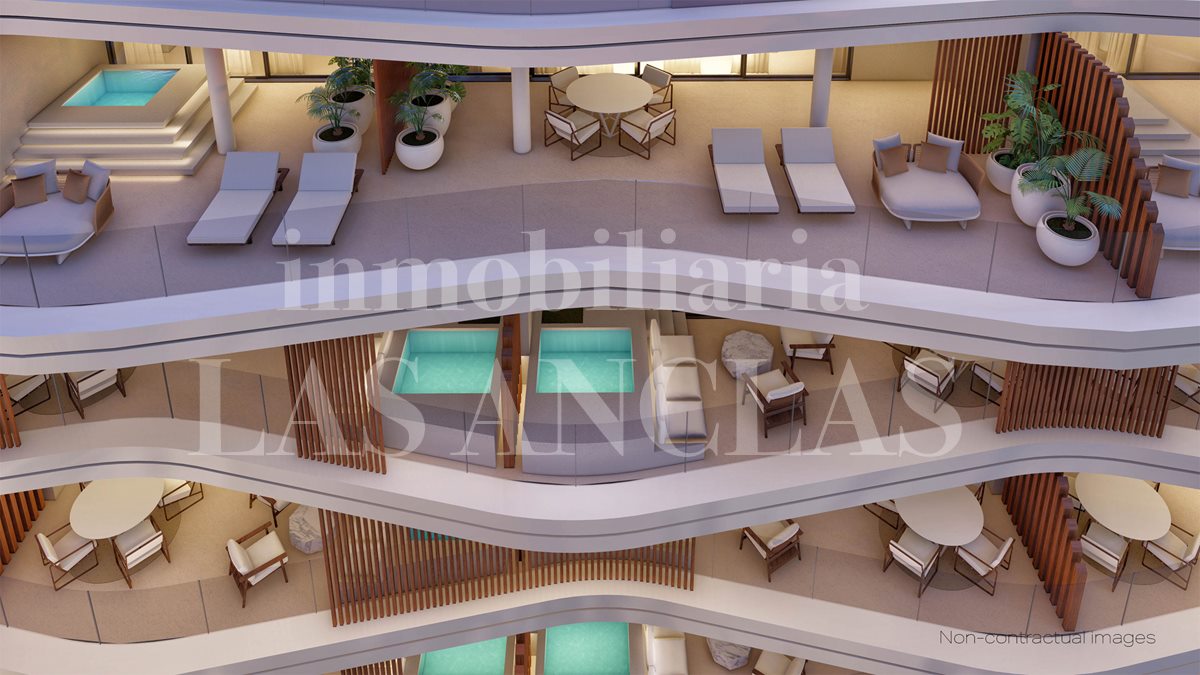 new construction / luxury flats in Santa Eulalia Ibiza à vendre
