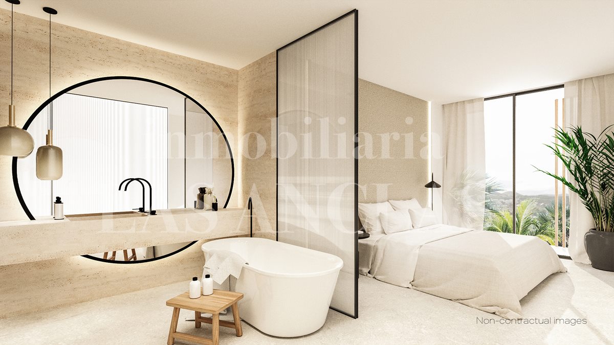 Ibiza Santa Eulalia - Luxury built flats under construction in exclusive residential complex next to the harbour for sale