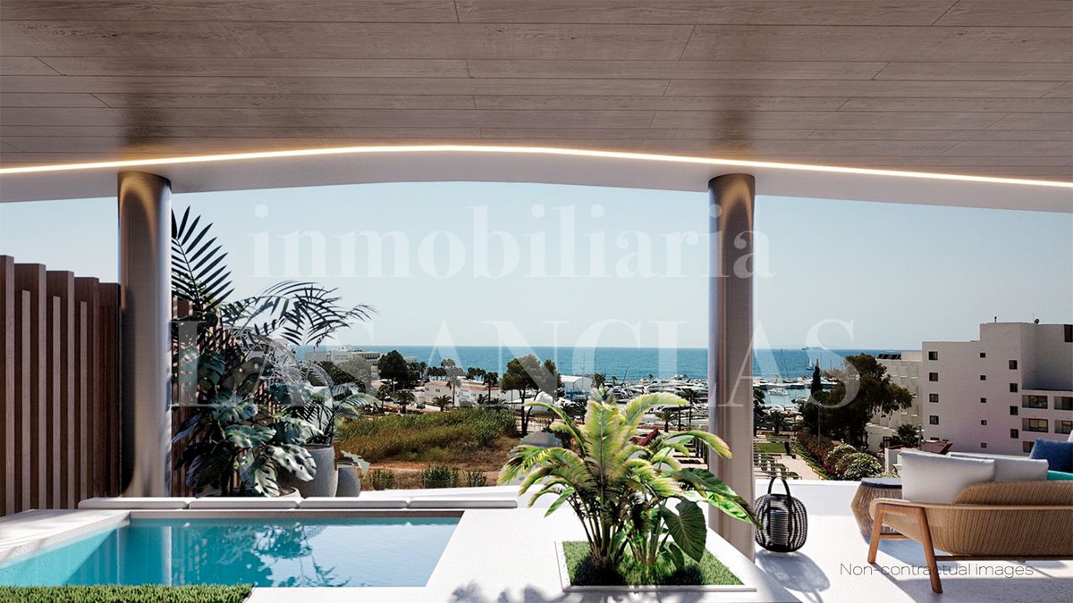 new construction / luxury flats in Santa Eulalia Ibiza à vendre