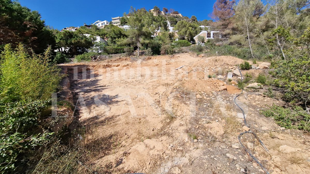 Ibiza Can Pep Simó - Last building land with license granted and views to the sea and Dalt Vila for sale