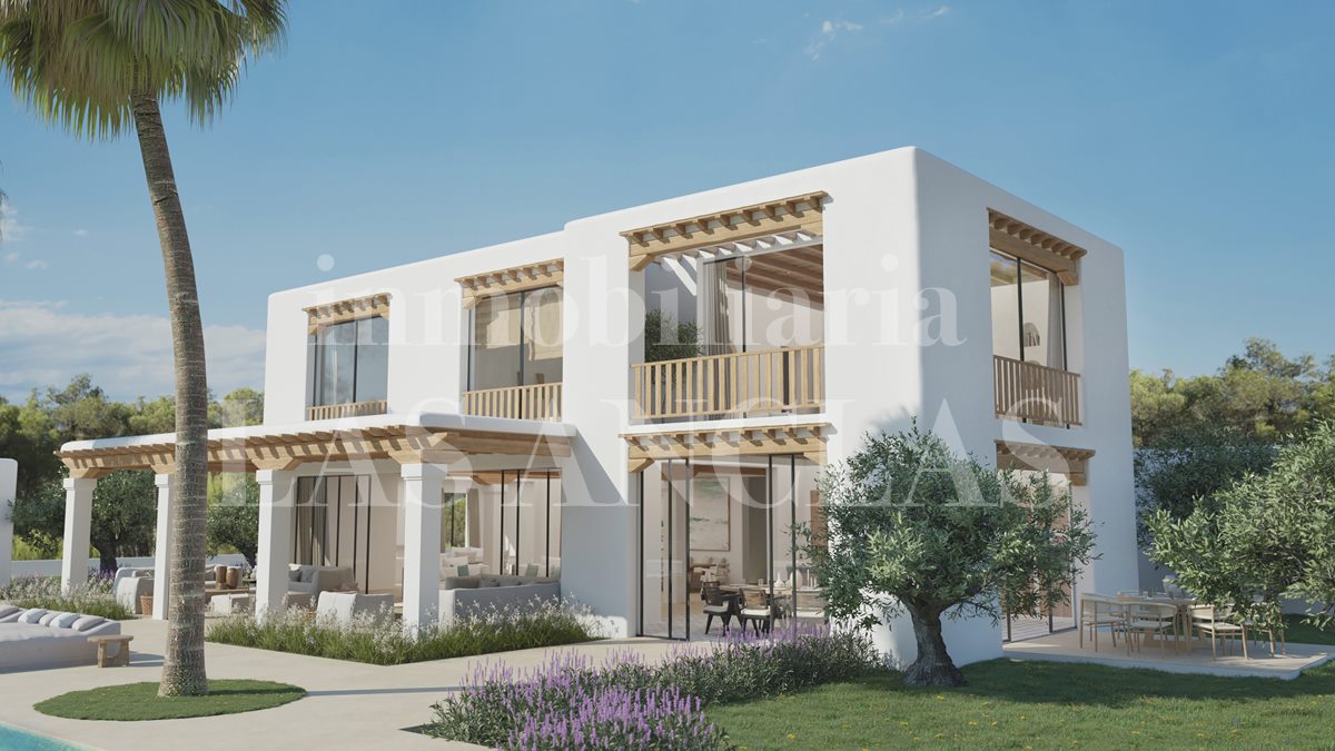 Ibiza costa este - Imponente villa con acceso directo al mar, asombrosa piscina y proyecto Blakstad en venta