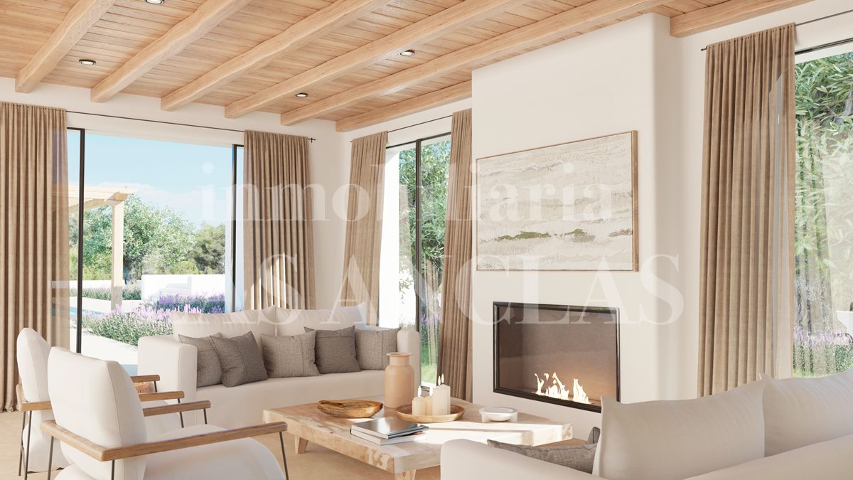 Ibiza East Coast - Impressive villa with direct access to the sea, stunning pool and Blakstad project te koop