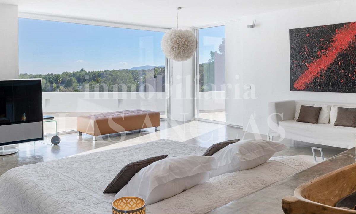 Ibiza Santa Gertrudis - Modern luxury mansion with 22m of pool surrounded by lush garden à vendre