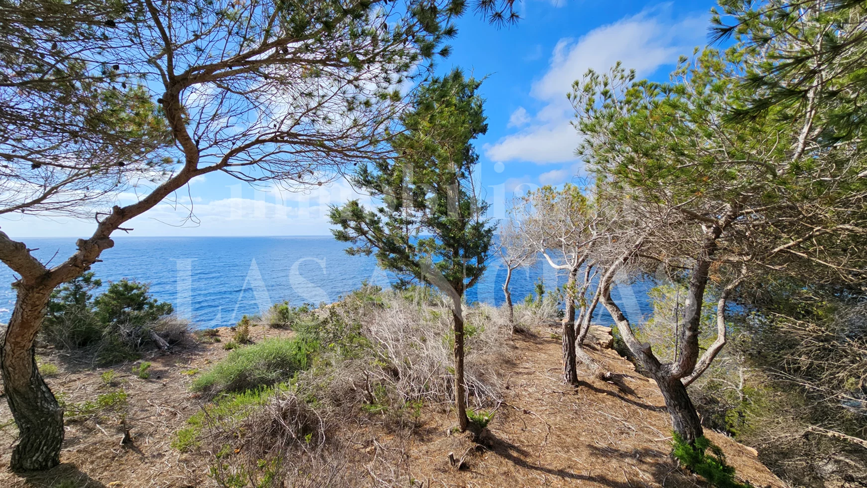  Ibiza San Carlos - Plot with Blakstad project for property of 1000m² in first sea line with private boathouse