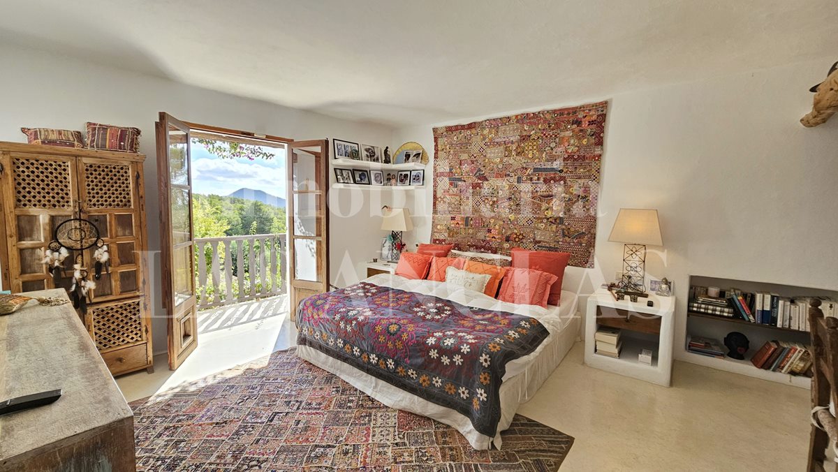 Ibiza San José - Maravillosa y única finca de lujo con licencia turística y vistas al mar en venta