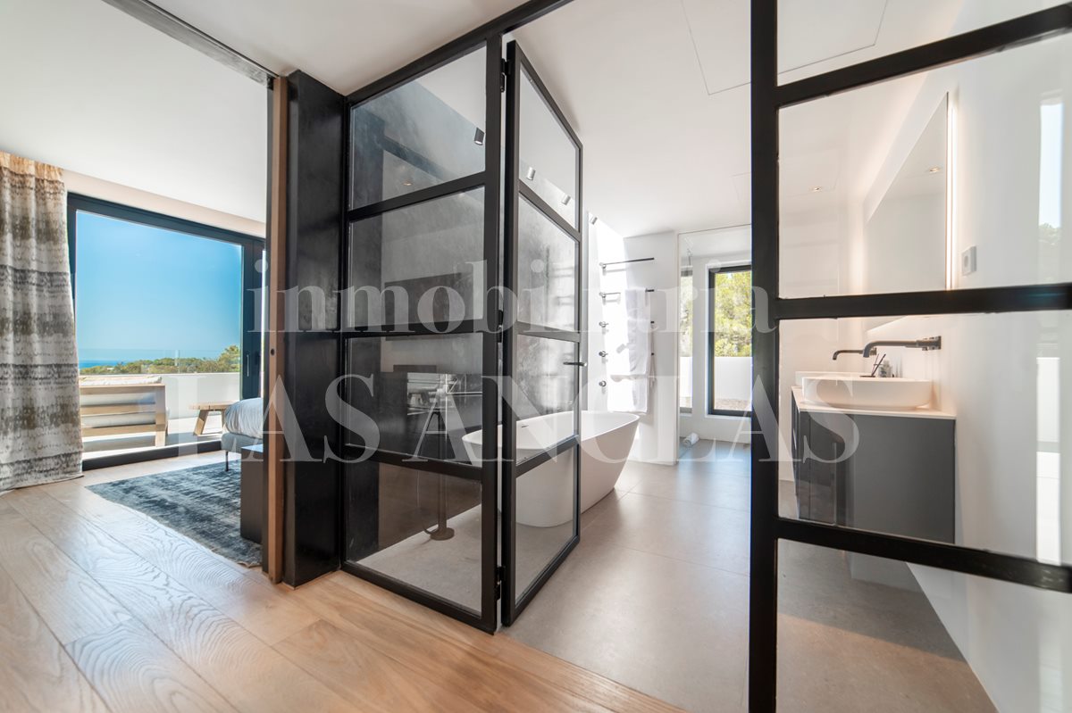 Ibiza San Agustín - Contemporary design villa with lots of privacy and sea views for sale