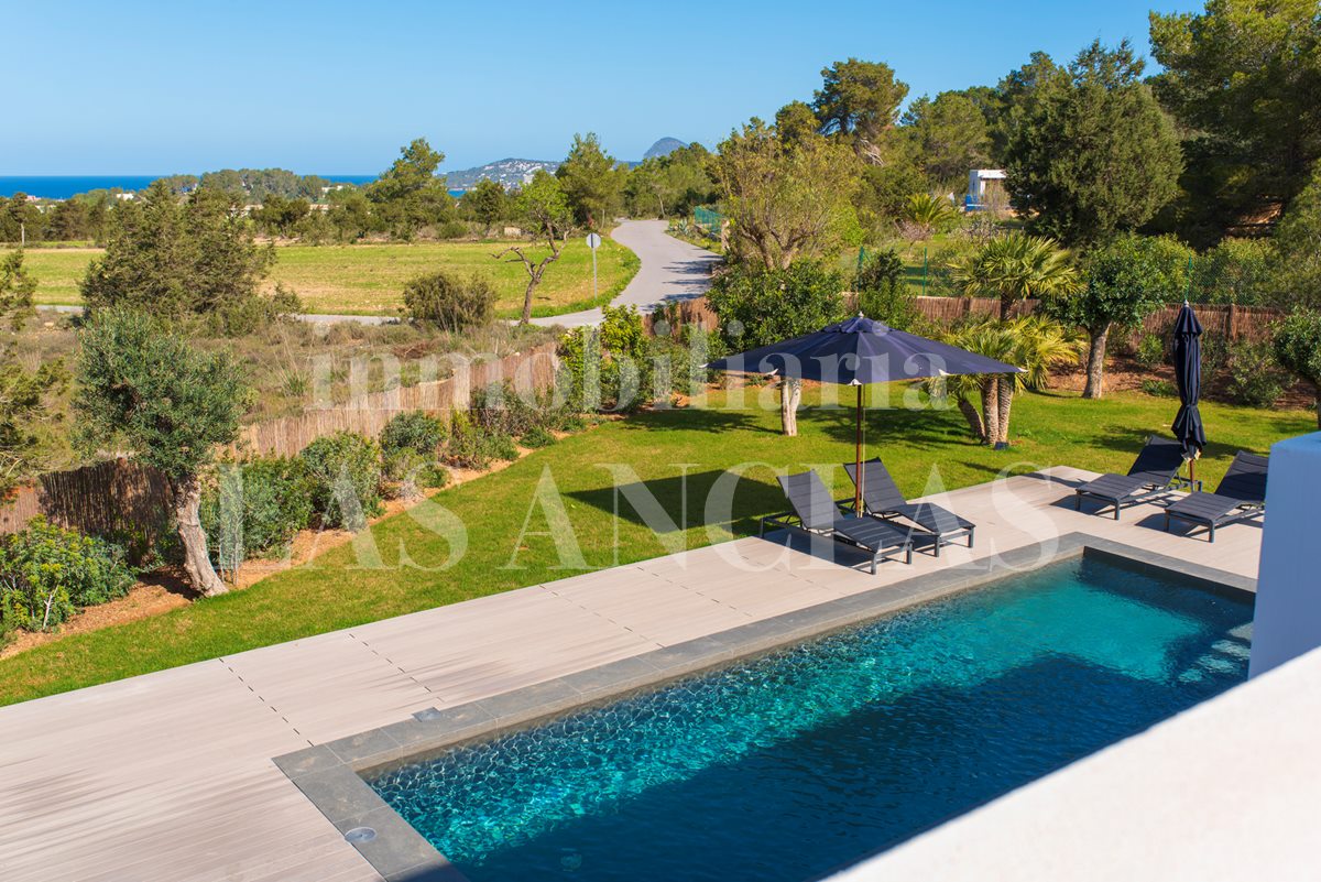 Ibiza San Agustín - Contemporary design villa with lots of privacy and sea views for sale