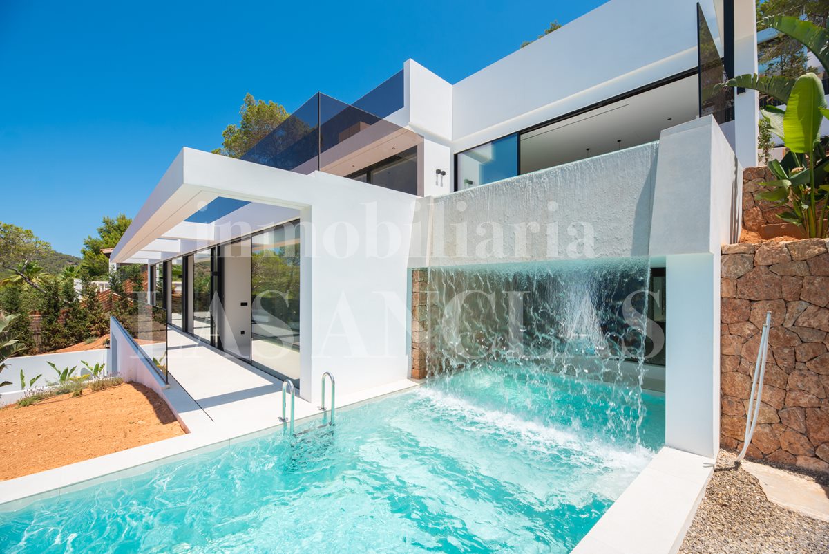 new built luxury villa west coast Ibiza for sale