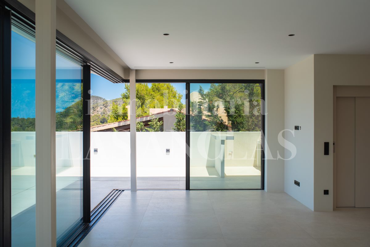 new built luxury villa on the West Coast Ibiza for sale