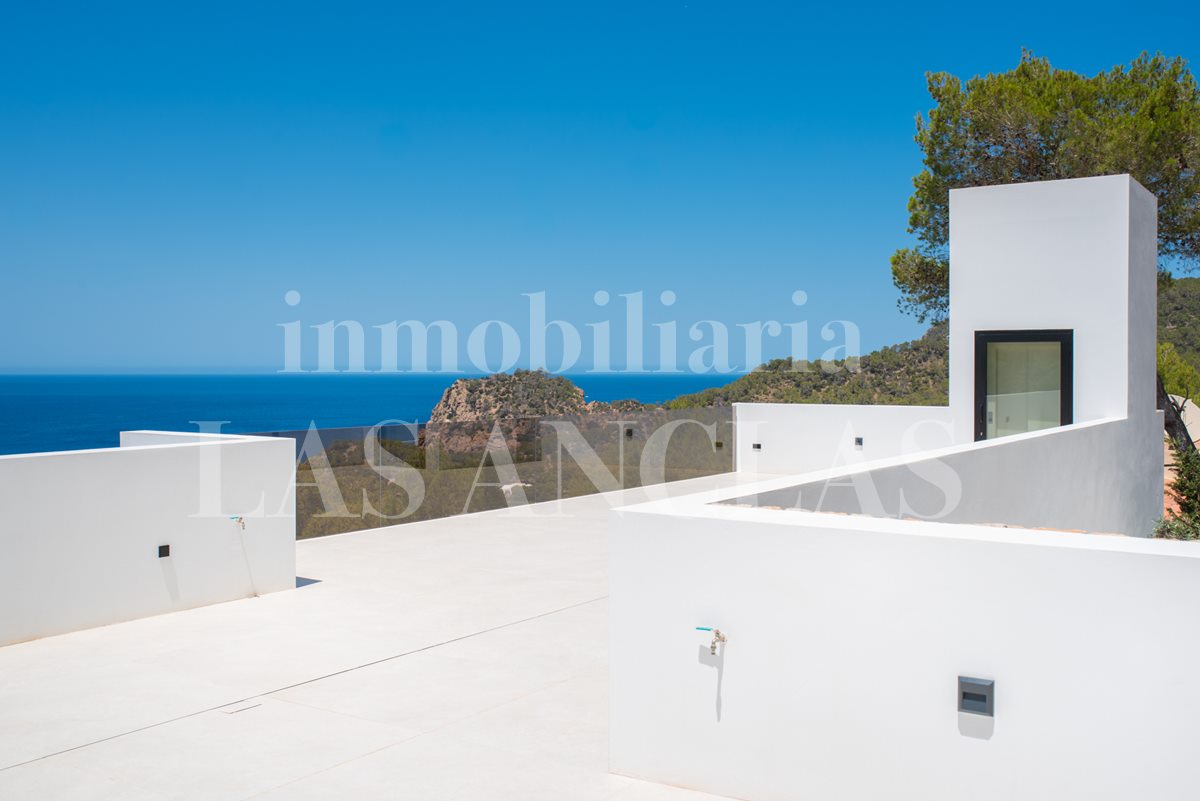 new built luxury villa west coast Ibiza for sale