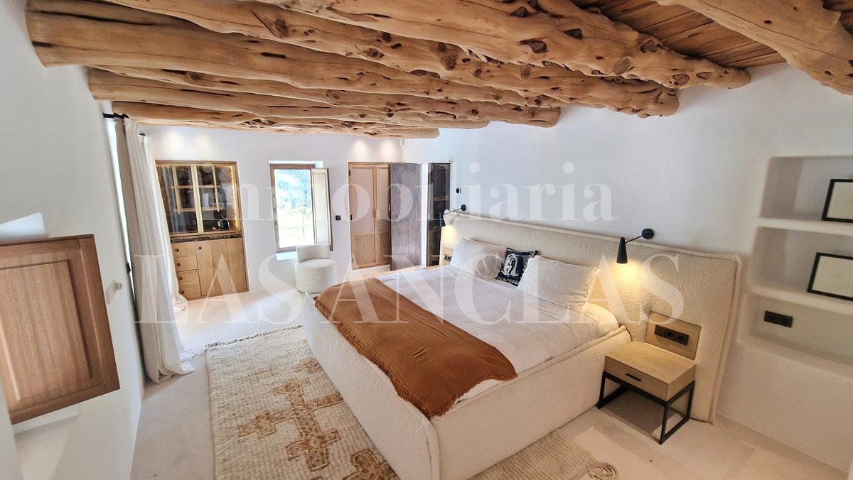 Ibiza San José - Encantadora finca reformada en un rincón tranquilo del valle en venta