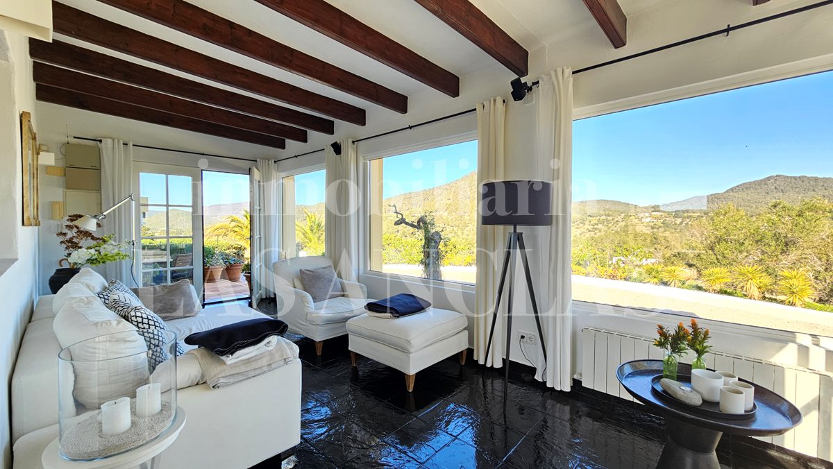 Ibiza San José - Unique finca of three residential units and spectacular panoramic views for sale
