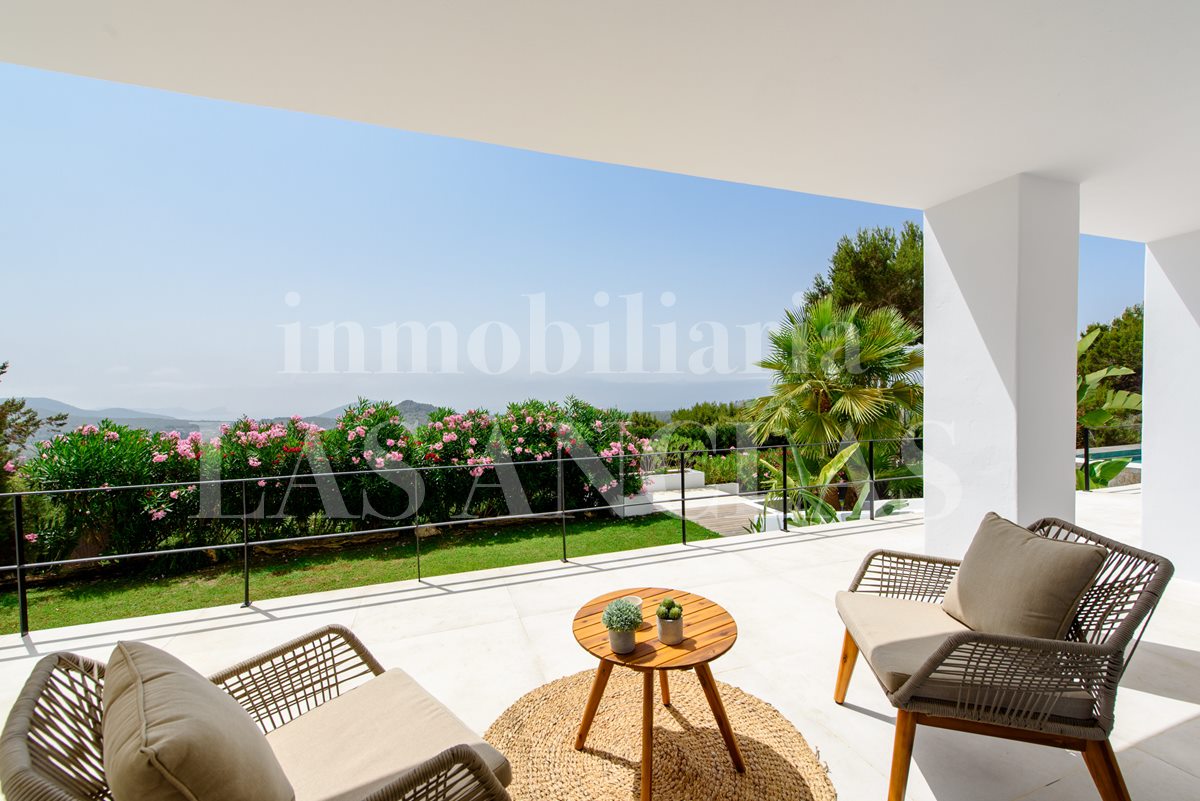 Ibiza West Coast - Contemporary 6 bedroom villa with panoramic sea and coastal views for sale