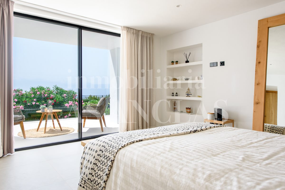 Ibiza West Coast - Contemporary 6 bedroom villa with panoramic sea and coastal views for sale