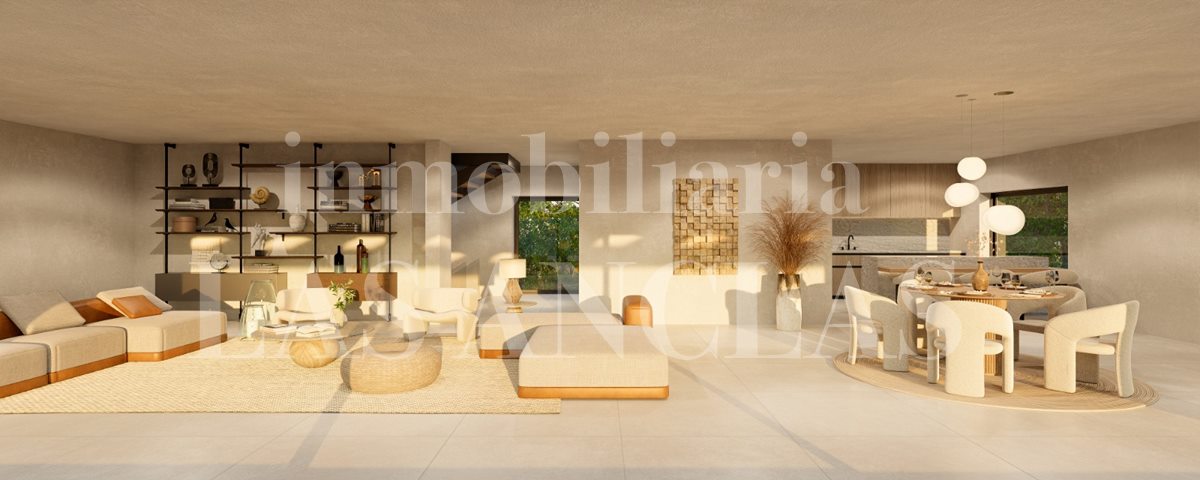 Ibiza Talamanca - Elegantes villas en construcción en pequeña comunidad privada cerca de la playa en venta