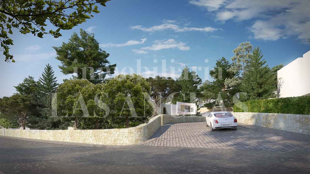 villa de lujo de obra nueva cerca campo de golf Ibiza en venta
