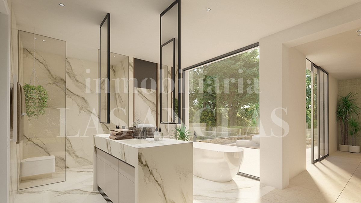 villa de lujo de obra nueva en Urbanización Roca Llisa Ibiza en venta