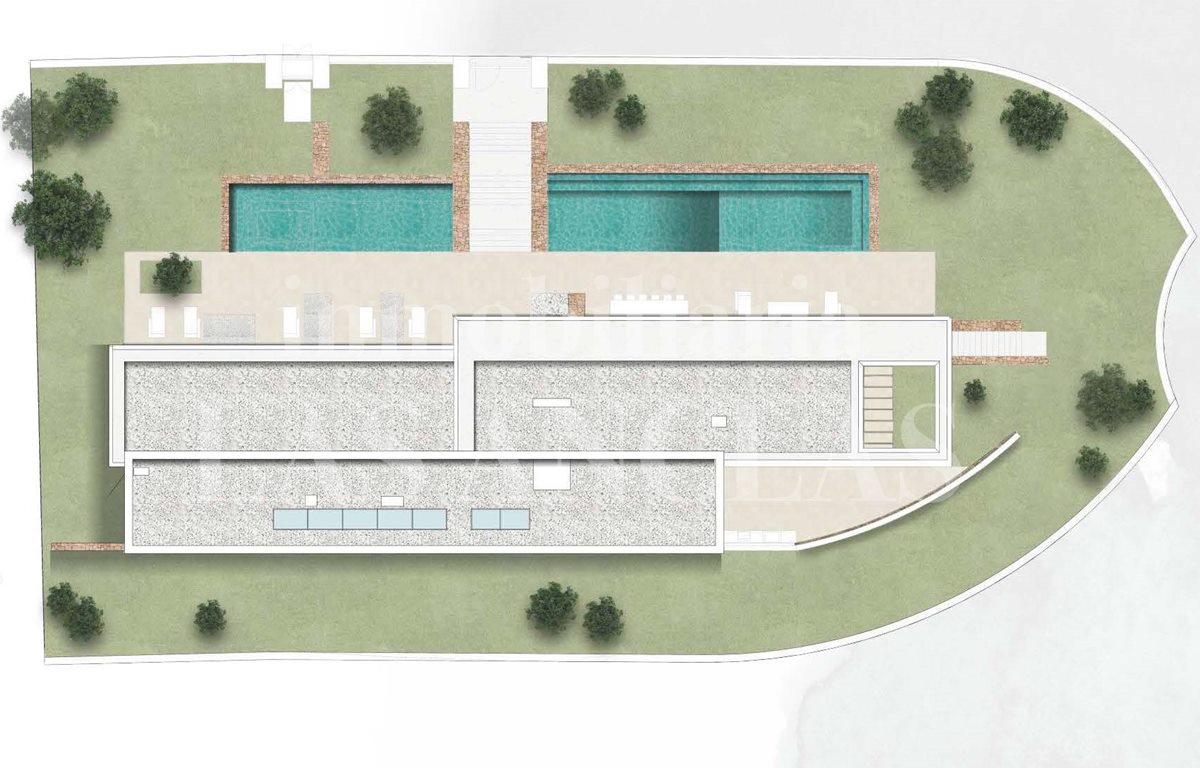villa de lujo de obra nueva cerca campo de golf Ibiza en venta