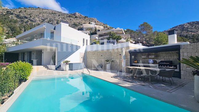 Costa Blanca - Altea Hills - 位于阿尔特亚山高级社区的豪华现代海景别墅 购买