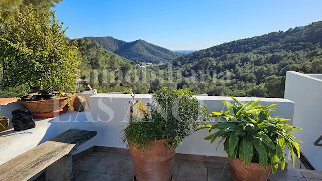 Ibiza Santa Eulalia - Lichtdurchflutetes Penthouse mit privater Dachterrasse und malerischem Meerblick kaufen