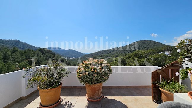 Ibiza Santa Eulalia - Luminoso ático con azotea privada y pintorescas vistas al mar para comprar