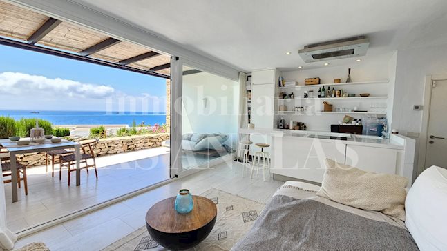 Ibiza cerca campo de golf - Elegante adosado orientado al sur con vistas al mar hasta Formentera en venta