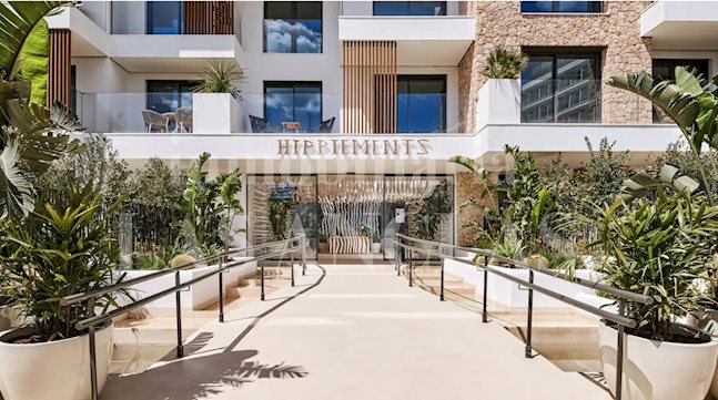 Ibiza Playa d'en Bossa - Elegante, brandneue Wohnung  in Strandnähe mit exklusiven Gemeinschaftsbereichen kaufen