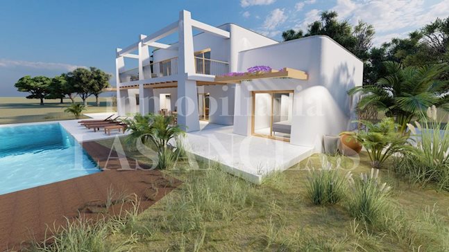 Ibiza Sant Jordi - Plot of land with project to build a villa with swimming pool to buy