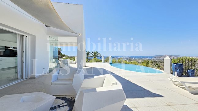 Ibiza Jesús - Villa con 6 dormitorios y estupendas vistas hasta al mar & Dalt Vila para comprar