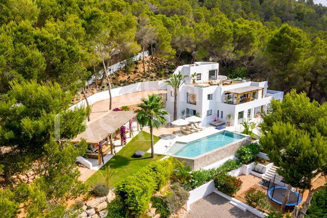 Ibiza costa oeste - Villa contemporanea de 6 dormitorios con vistas panoramicas al mar y costa en venta