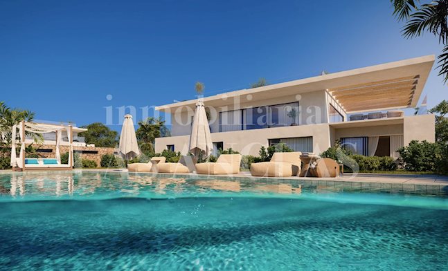 Ibiza Talamanca - Elegantes villas en construcción en pequeña comunidad privada cerca de la playa en venta